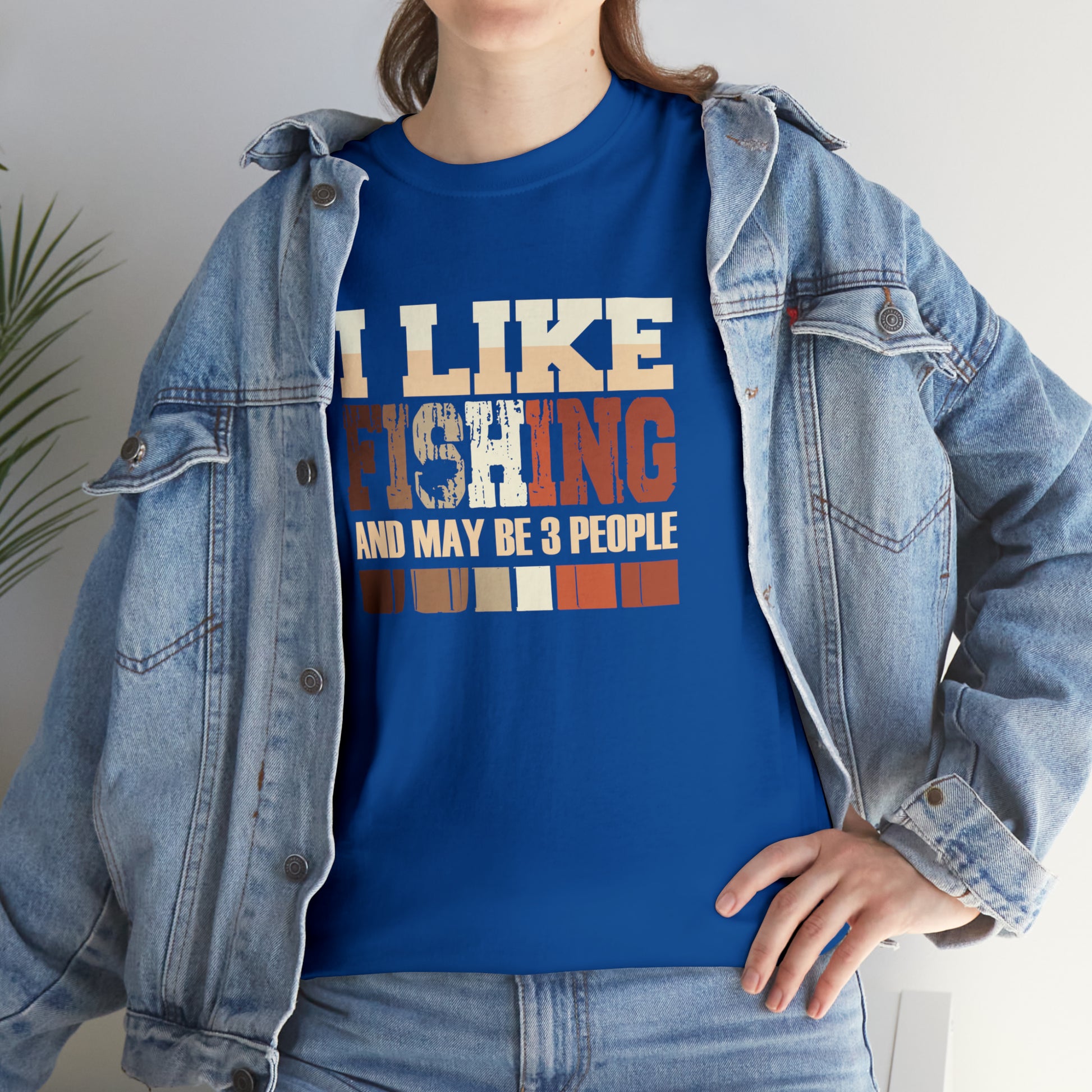 "I Like Fishing & Like 3 People" T-Shirt - Weave Got Gifts - Unique Gifts You Won’t Find Anywhere Else!