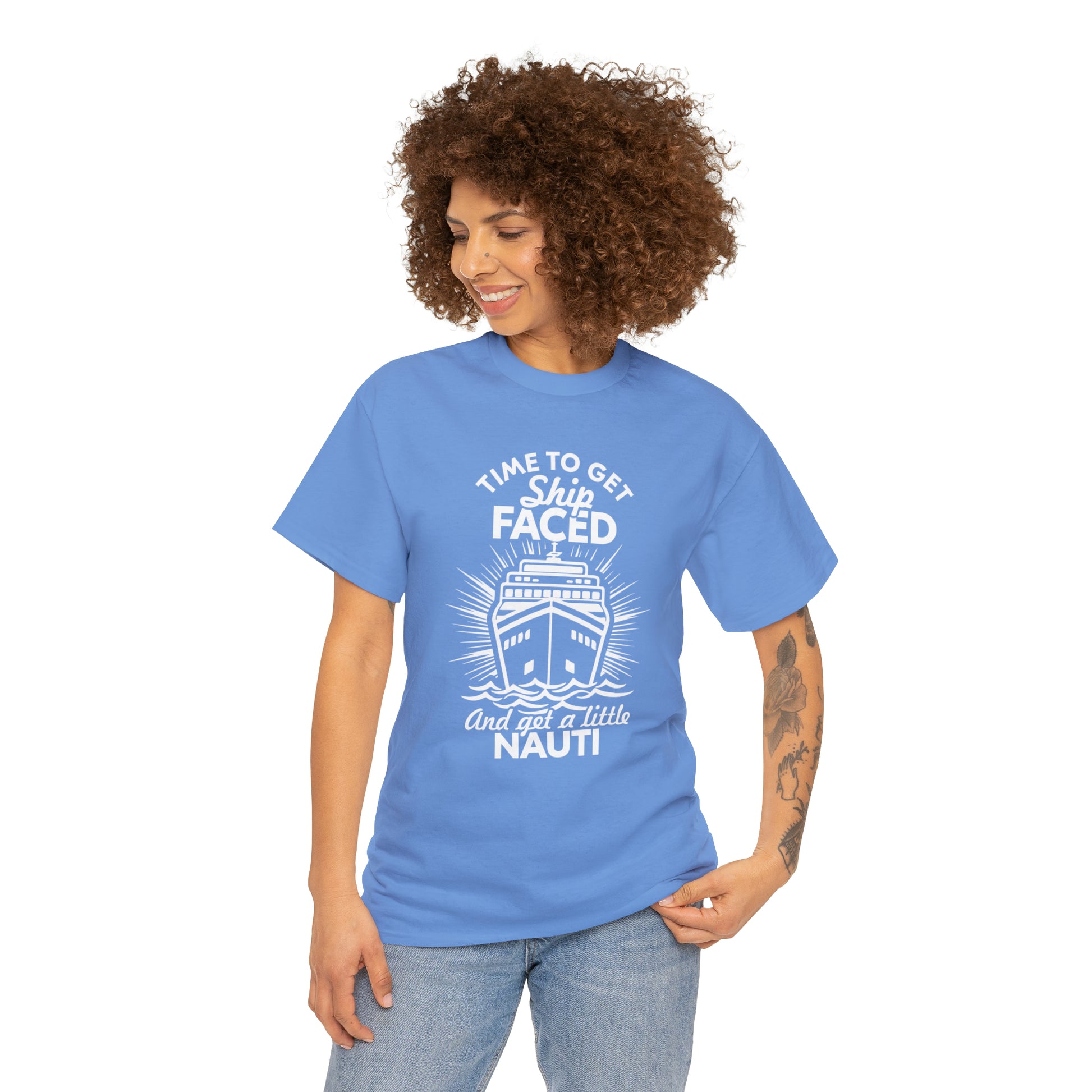 "Time To Get Ship Faced" T-Shirt - Weave Got Gifts - Unique Gifts You Won’t Find Anywhere Else!