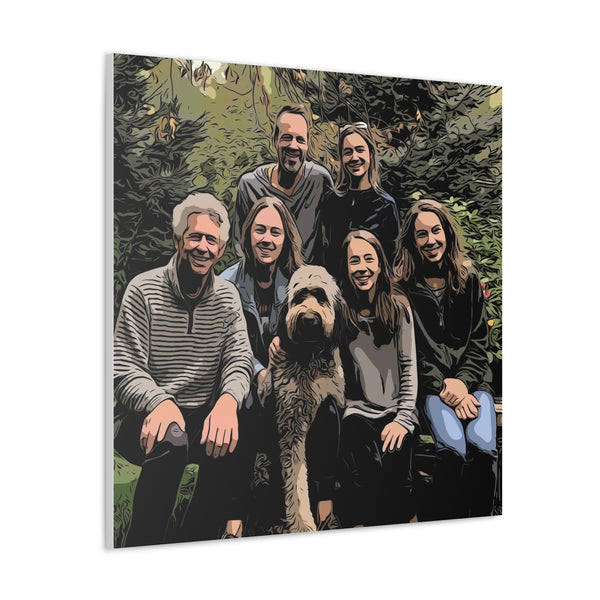 "Family Portrait" Custom Wall Art - Weave Got Gifts - Unique Gifts You Won’t Find Anywhere Else!