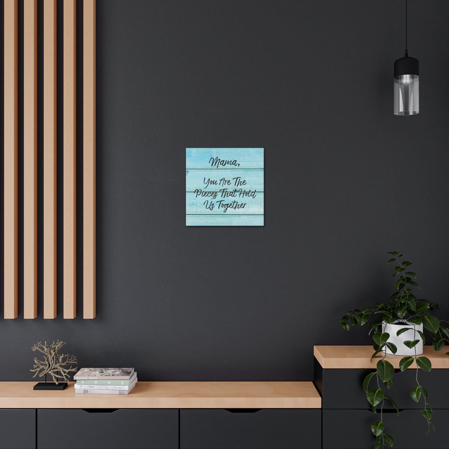 "Mama, You Are The Pieces That Hold Us Together" Wall Art - Weave Got Gifts - Unique Gifts You Won’t Find Anywhere Else!