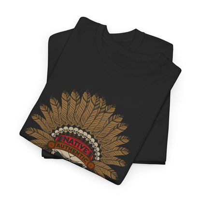 Comfortable Native American t-shirt with bold artwork
