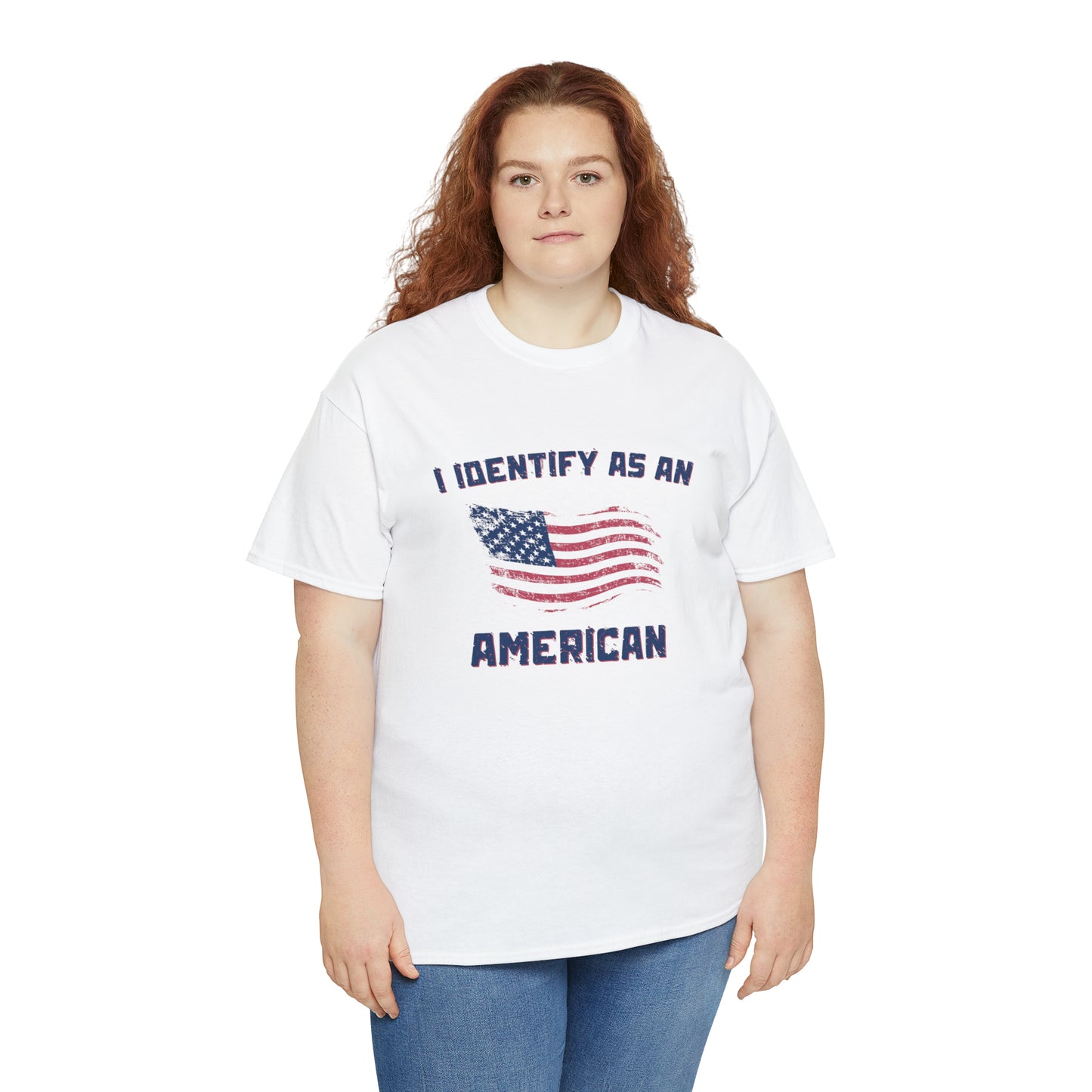 "I Identify As An American" T-Shirt - Weave Got Gifts - Unique Gifts You Won’t Find Anywhere Else!