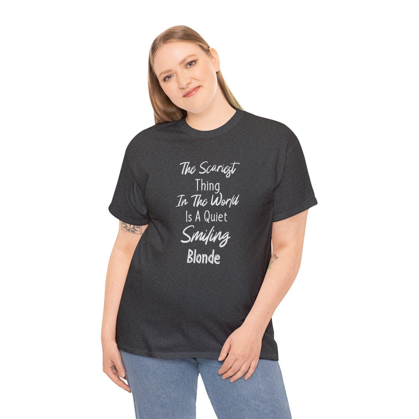 "Scary Blonde" T-Shirt - Weave Got Gifts - Unique Gifts You Won’t Find Anywhere Else!