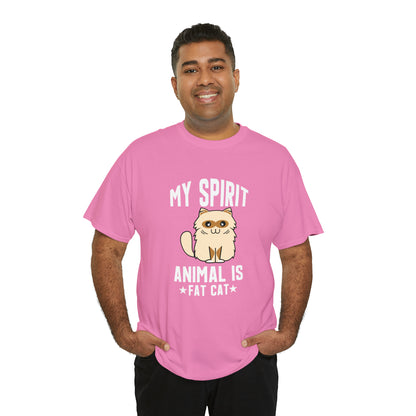 "Fat Cat Spirit Animal" T-Shirt - Weave Got Gifts - Unique Gifts You Won’t Find Anywhere Else!