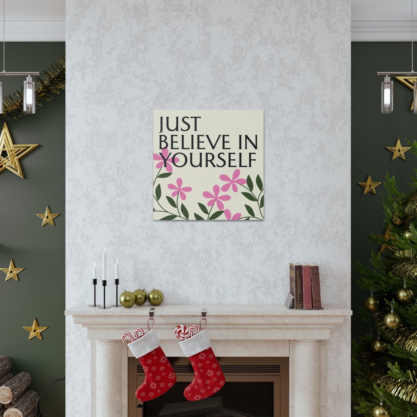 "Just Believe In Yourself" Wall Art - Weave Got Gifts - Unique Gifts You Won’t Find Anywhere Else!