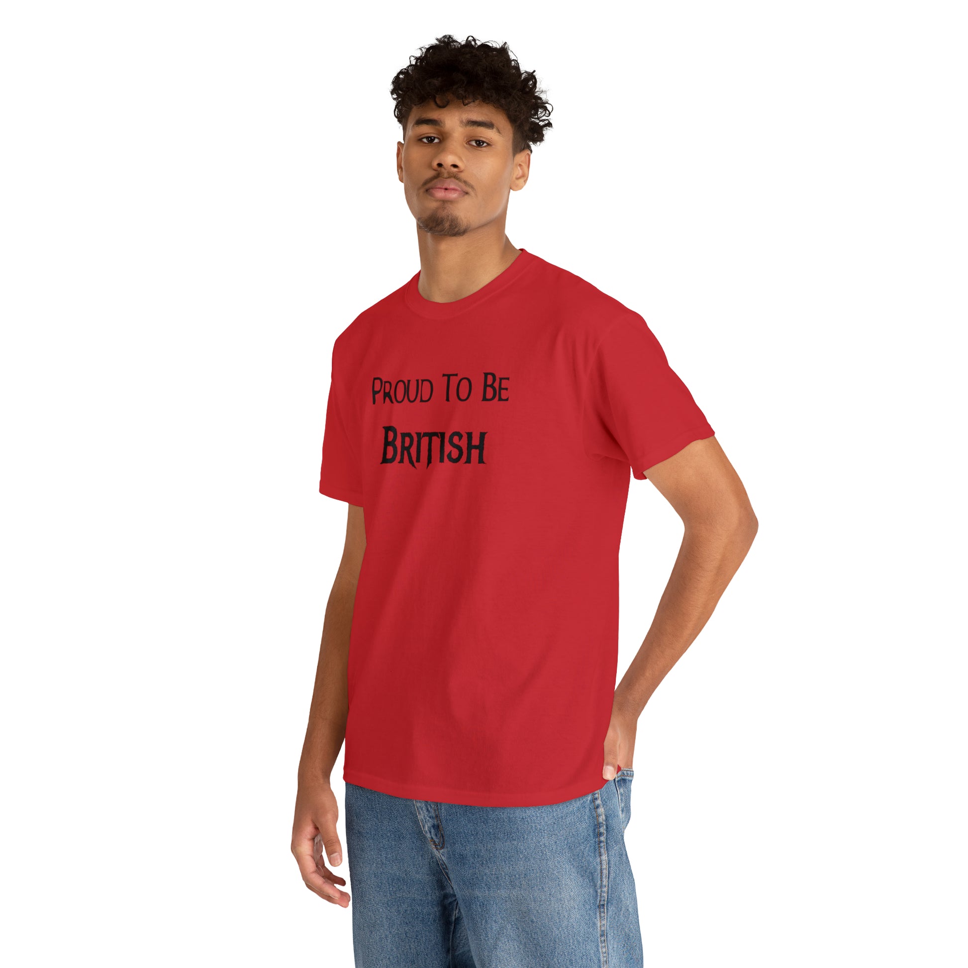 "Proud To Be British" T-Shirt - Weave Got Gifts - Unique Gifts You Won’t Find Anywhere Else!