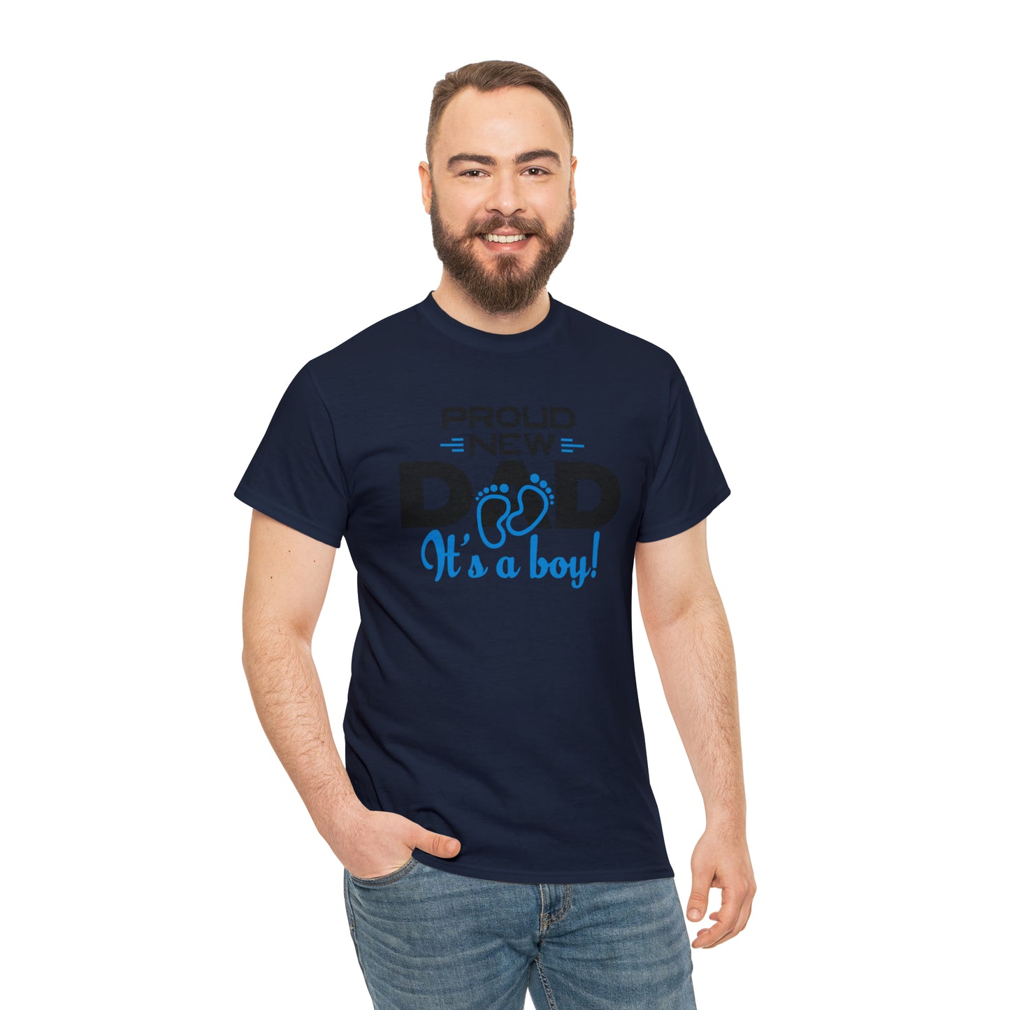 "New Boy Dad" T-Shirt - Weave Got Gifts - Unique Gifts You Won’t Find Anywhere Else!