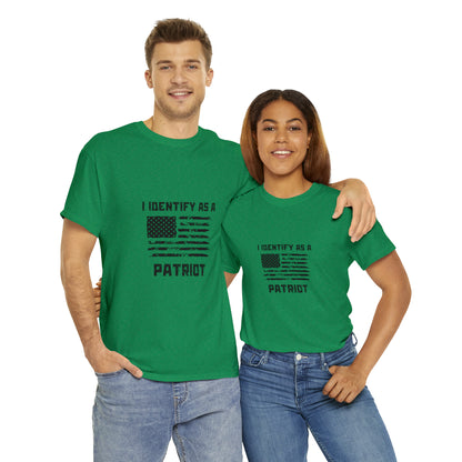 'I Identify As A Patriot" T-Shirt - Weave Got Gifts - Unique Gifts You Won’t Find Anywhere Else!