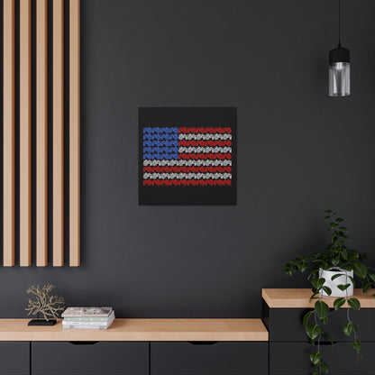 "Tractor American Flag" Wall Art - Weave Got Gifts - Unique Gifts You Won’t Find Anywhere Else!