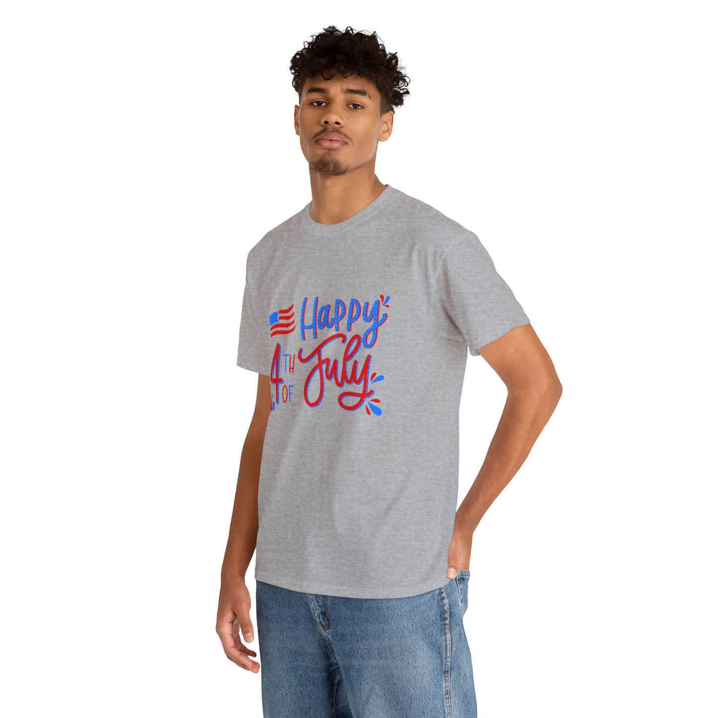 "Happy 4th Of July" T-Shirt - Weave Got Gifts - Unique Gifts You Won’t Find Anywhere Else!