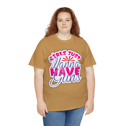 "Girl Just Wanna Have Guns" T-Shirt - Weave Got Gifts - Unique Gifts You Won’t Find Anywhere Else!