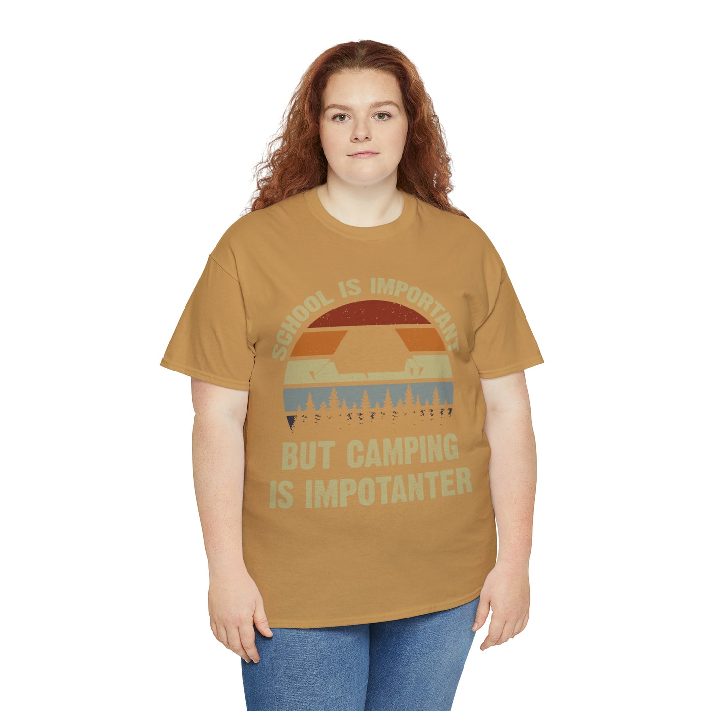 "Camping Is Importanter" T-Shirt - Weave Got Gifts - Unique Gifts You Won’t Find Anywhere Else!