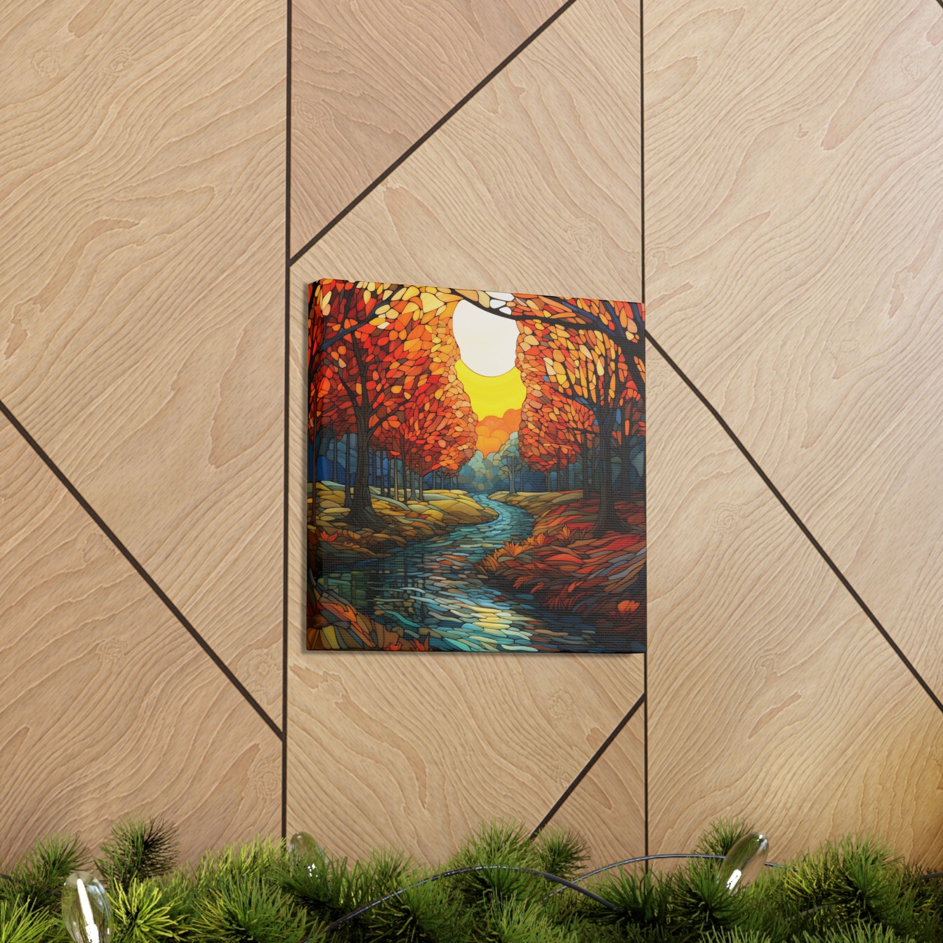 "River Sunset" Wall Art - Weave Got Gifts - Unique Gifts You Won’t Find Anywhere Else!