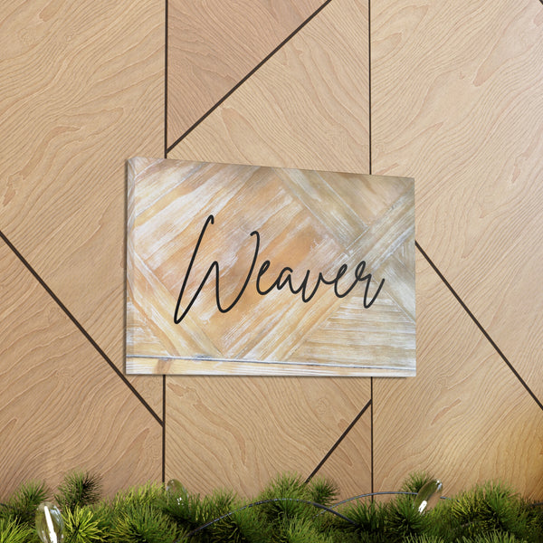 "Handwritten Last Name" Custom Wall Art - Weave Got Gifts - Unique Gifts You Won’t Find Anywhere Else!