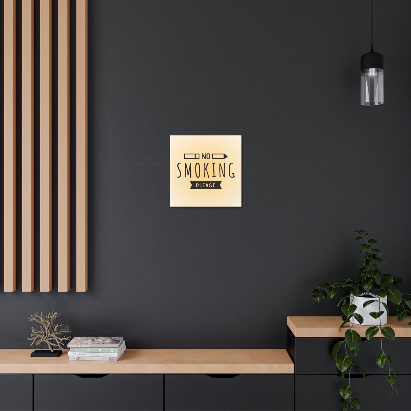 "No Smoking Please" Wall Art - Weave Got Gifts - Unique Gifts You Won’t Find Anywhere Else!