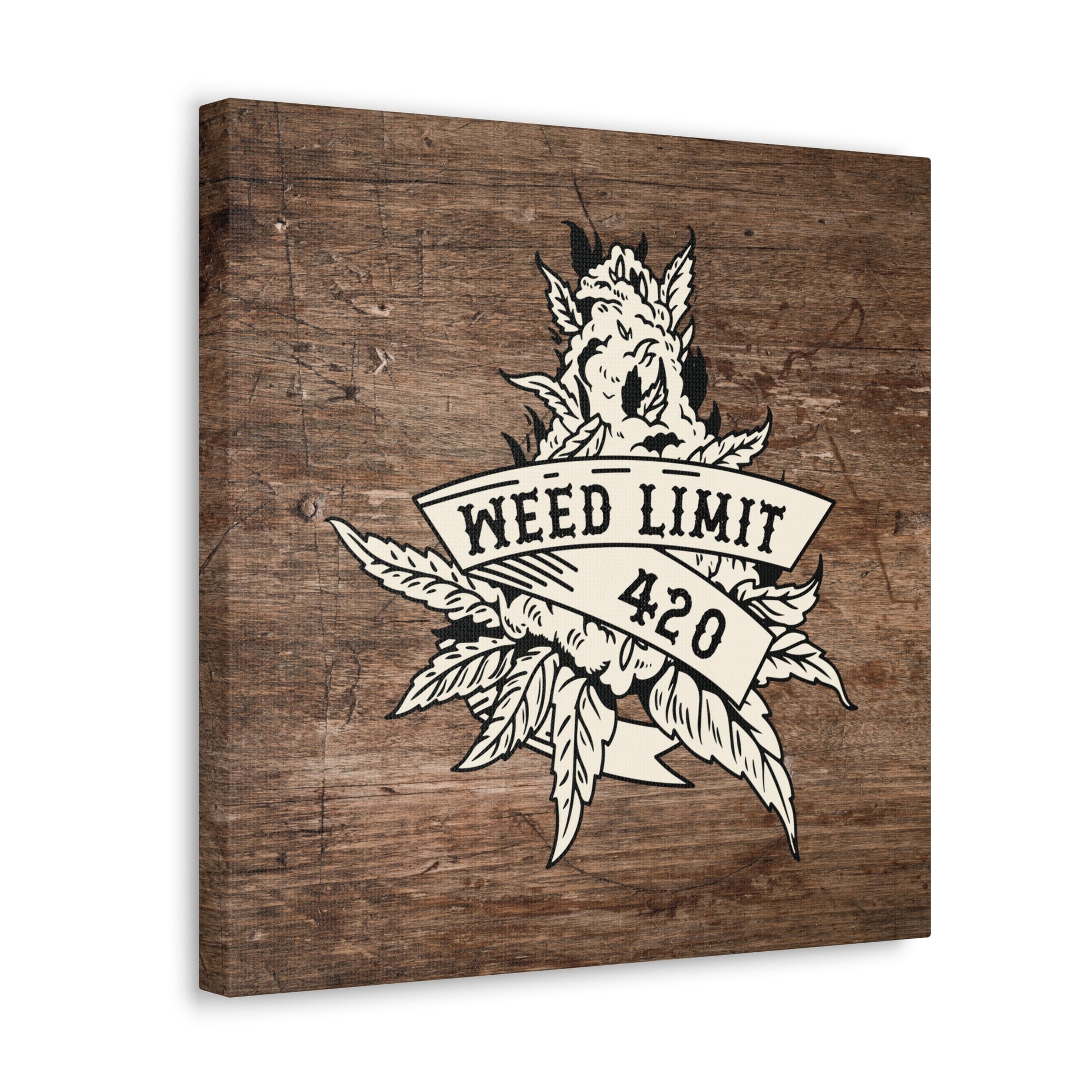 "Weed Limit 420" Wall Art - Weave Got Gifts - Unique Gifts You Won’t Find Anywhere Else!