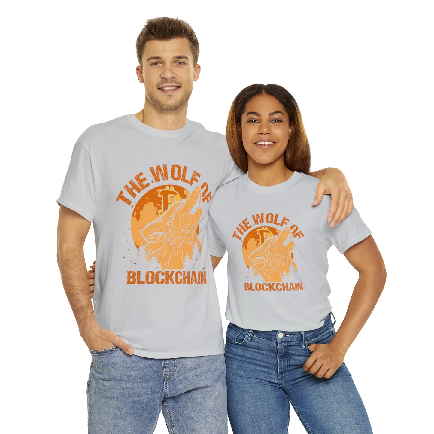 "The Wolf Of Blockchain" T-Shirt - Weave Got Gifts - Unique Gifts You Won’t Find Anywhere Else!