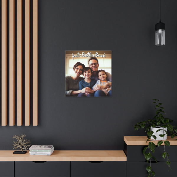 "Photo With Text" Custom Wall Art - Weave Got Gifts - Unique Gifts You Won’t Find Anywhere Else!