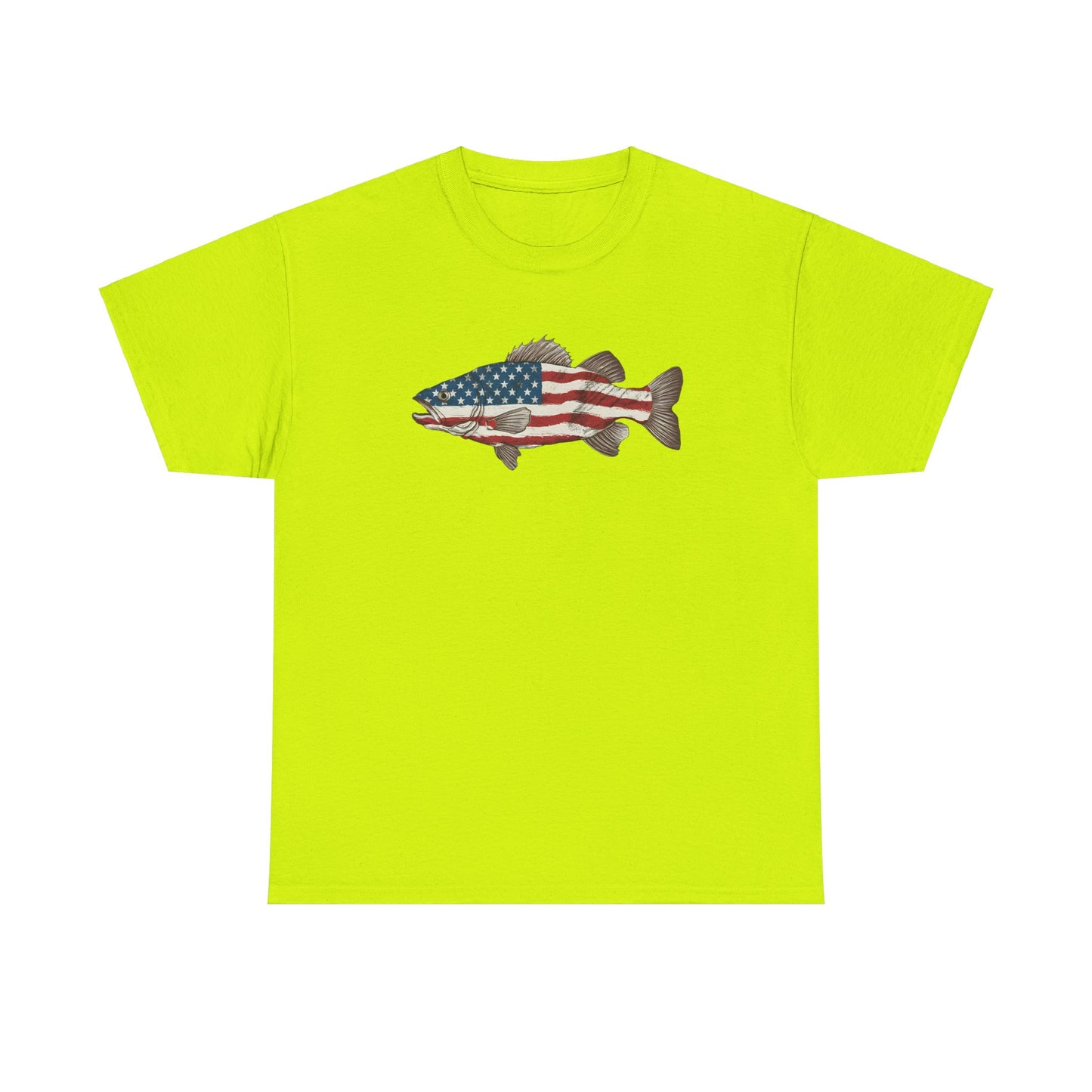 American Flag Fishing T-Shirt