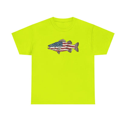 American Flag Fishing T-Shirt