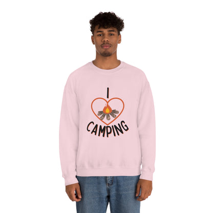 "I Love Camping" Crewneck Sweatshirt - Weave Got Gifts - Unique Gifts You Won’t Find Anywhere Else!