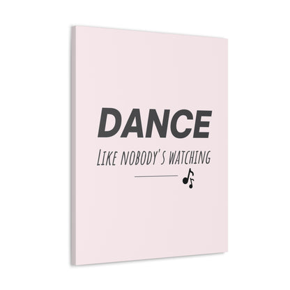 Dance wall art canvas.