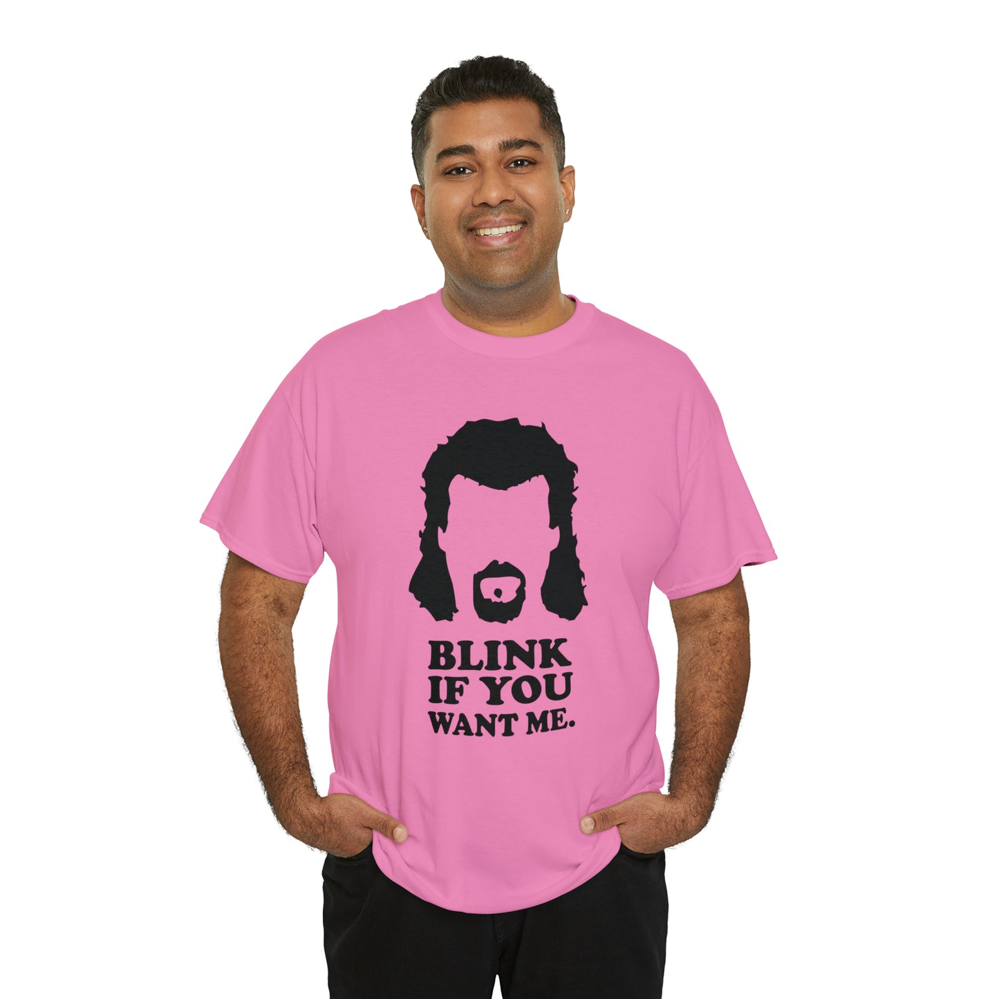 "Blink If You Want Me" T-Shirt - Weave Got Gifts - Unique Gifts You Won’t Find Anywhere Else!