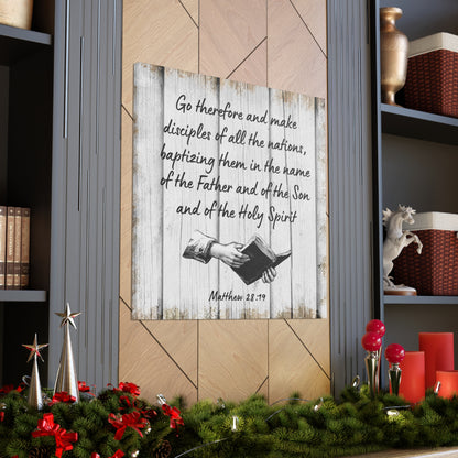 "Go Therefore And Make Disciples" Wall Art - Weave Got Gifts - Unique Gifts You Won’t Find Anywhere Else!