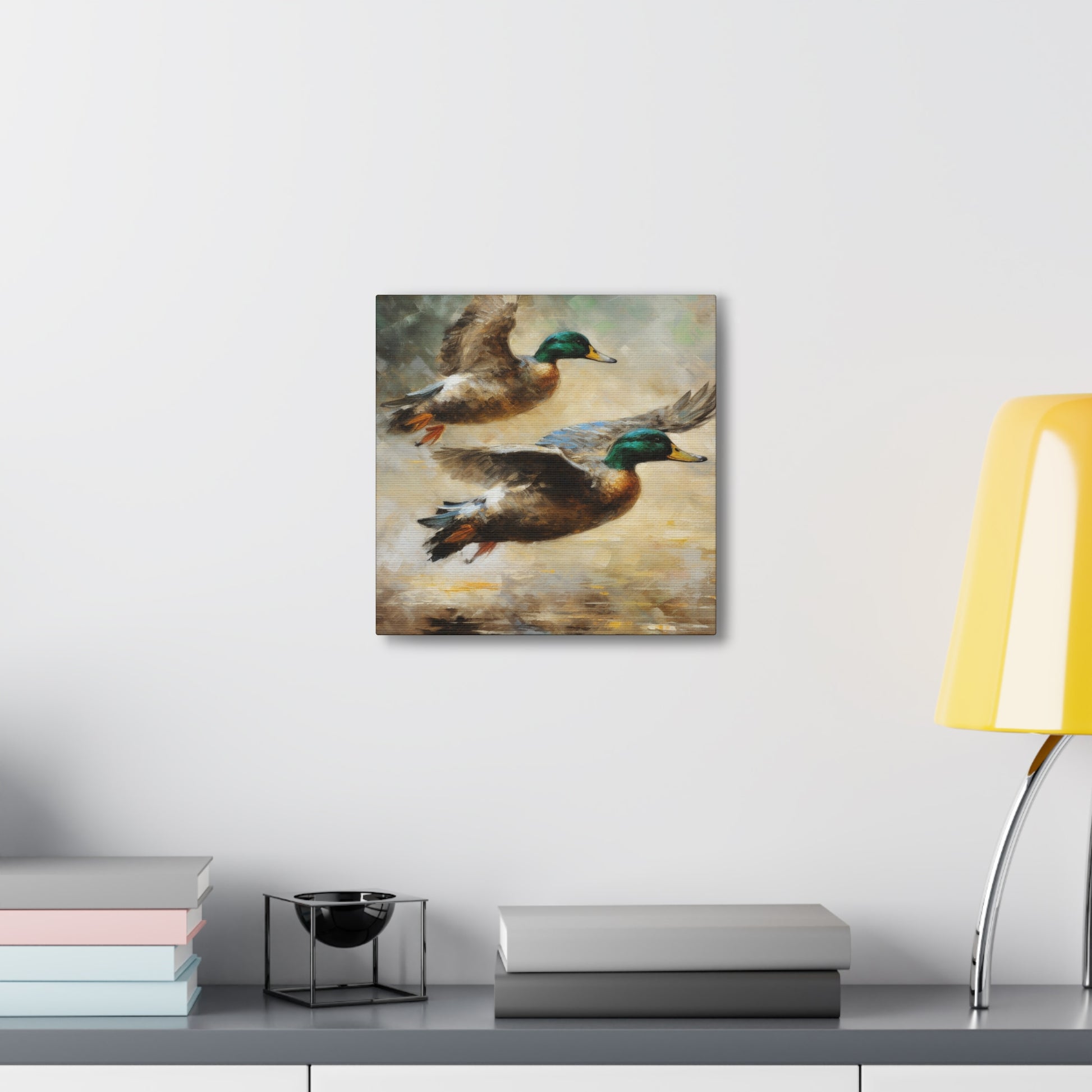 "Pair Of Ducks Flying" Wall Art - Weave Got Gifts - Unique Gifts You Won’t Find Anywhere Else!