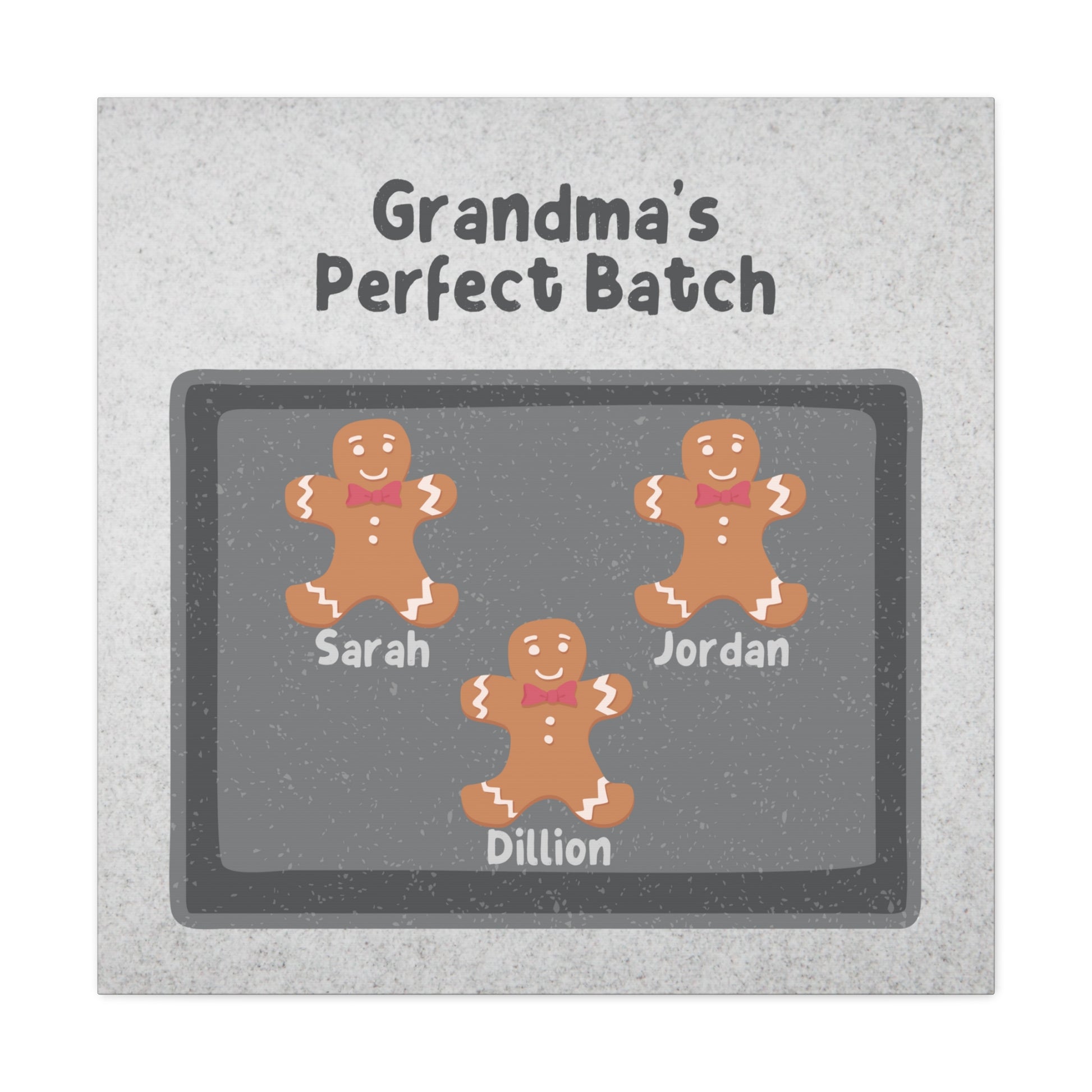 Custom "Grandma's Perfect Batch" Wall Art - Weave Got Gifts - Unique Gifts You Won’t Find Anywhere Else!