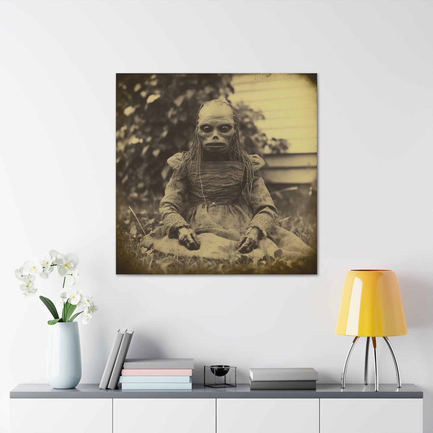 "Vintage Alien Girl" Wall Art - Weave Got Gifts - Unique Gifts You Won’t Find Anywhere Else!