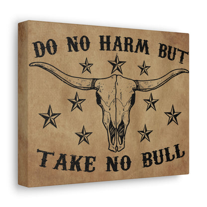 "Do No Harm But Take No Bull" Wall Art - Weave Got Gifts - Unique Gifts You Won’t Find Anywhere Else!