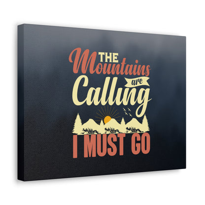 "The Mountains Are Calling" Wall Art - Weave Got Gifts - Unique Gifts You Won’t Find Anywhere Else!