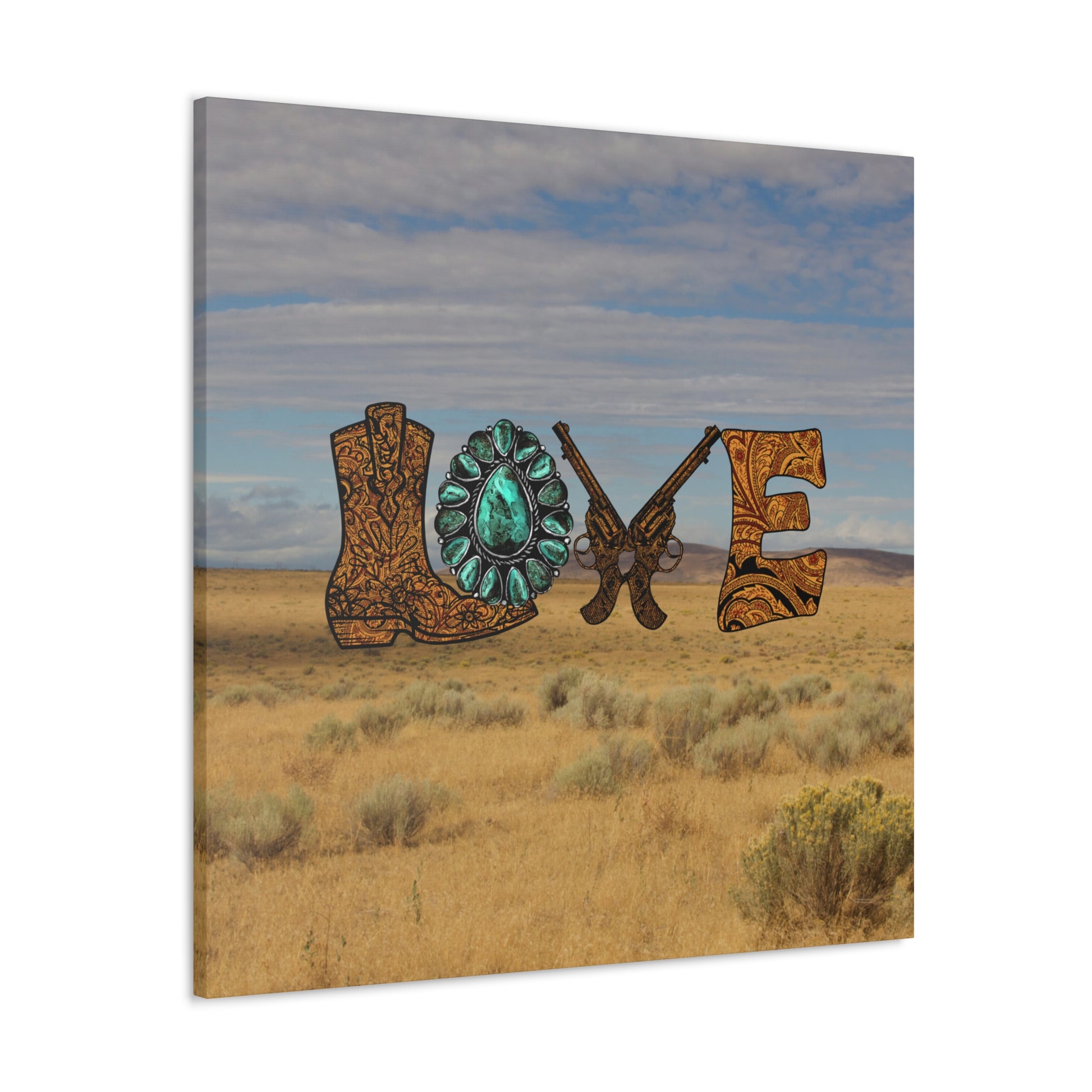 "Western Love" Wall Art - Weave Got Gifts - Unique Gifts You Won’t Find Anywhere Else!