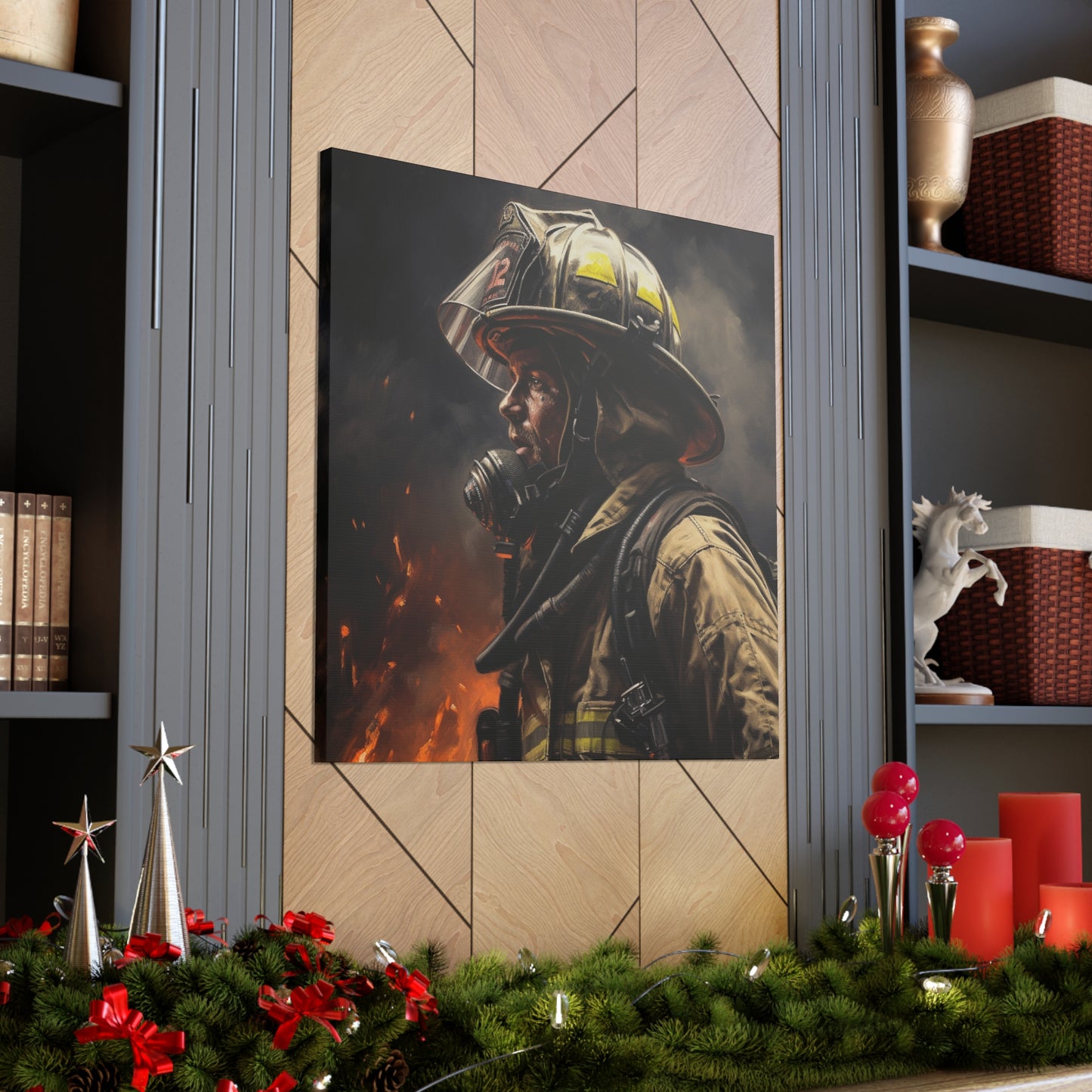 "Firefighter" Wall Art - Weave Got Gifts - Unique Gifts You Won’t Find Anywhere Else!