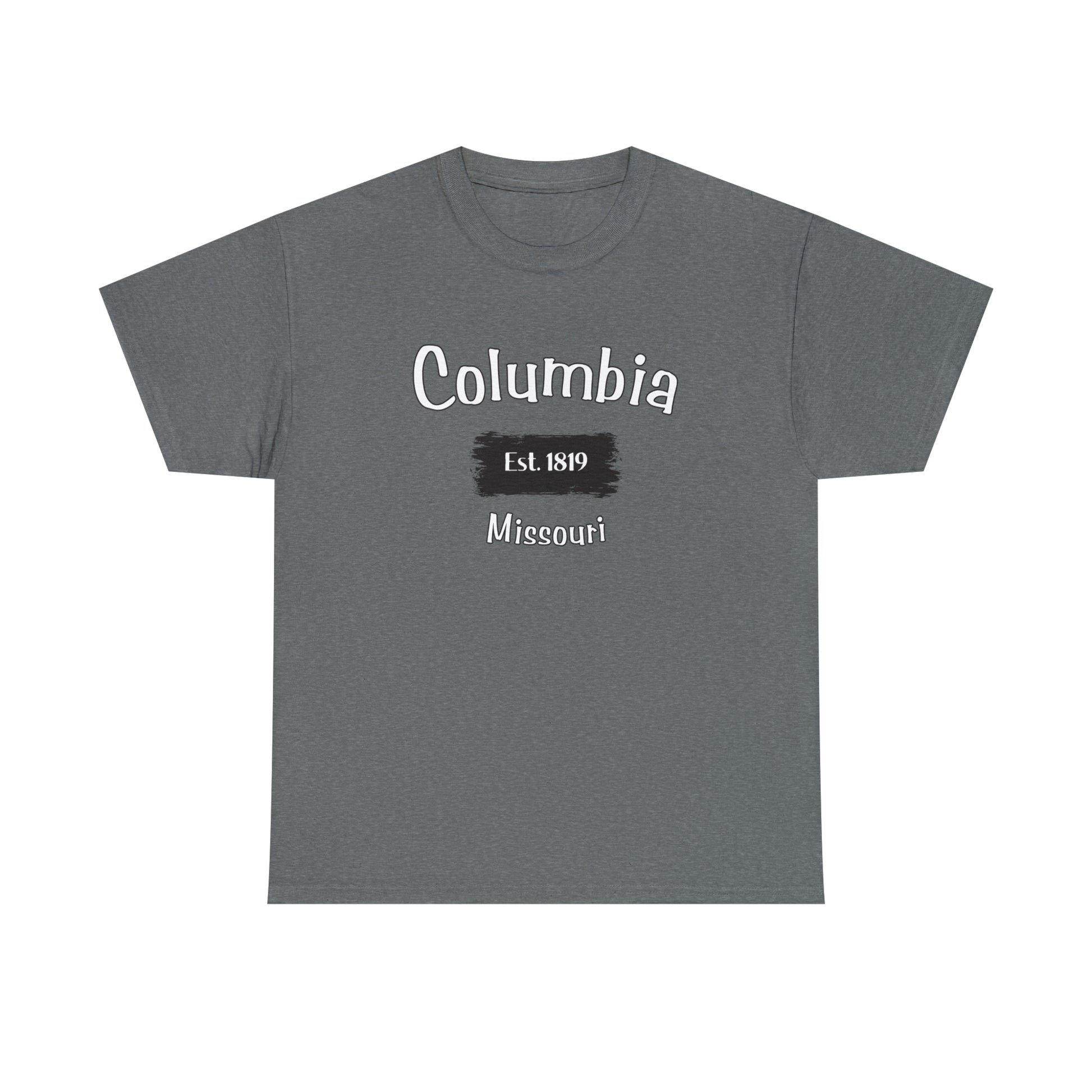 Pre-shrunk Columbia Missouri tee for everyday wear
