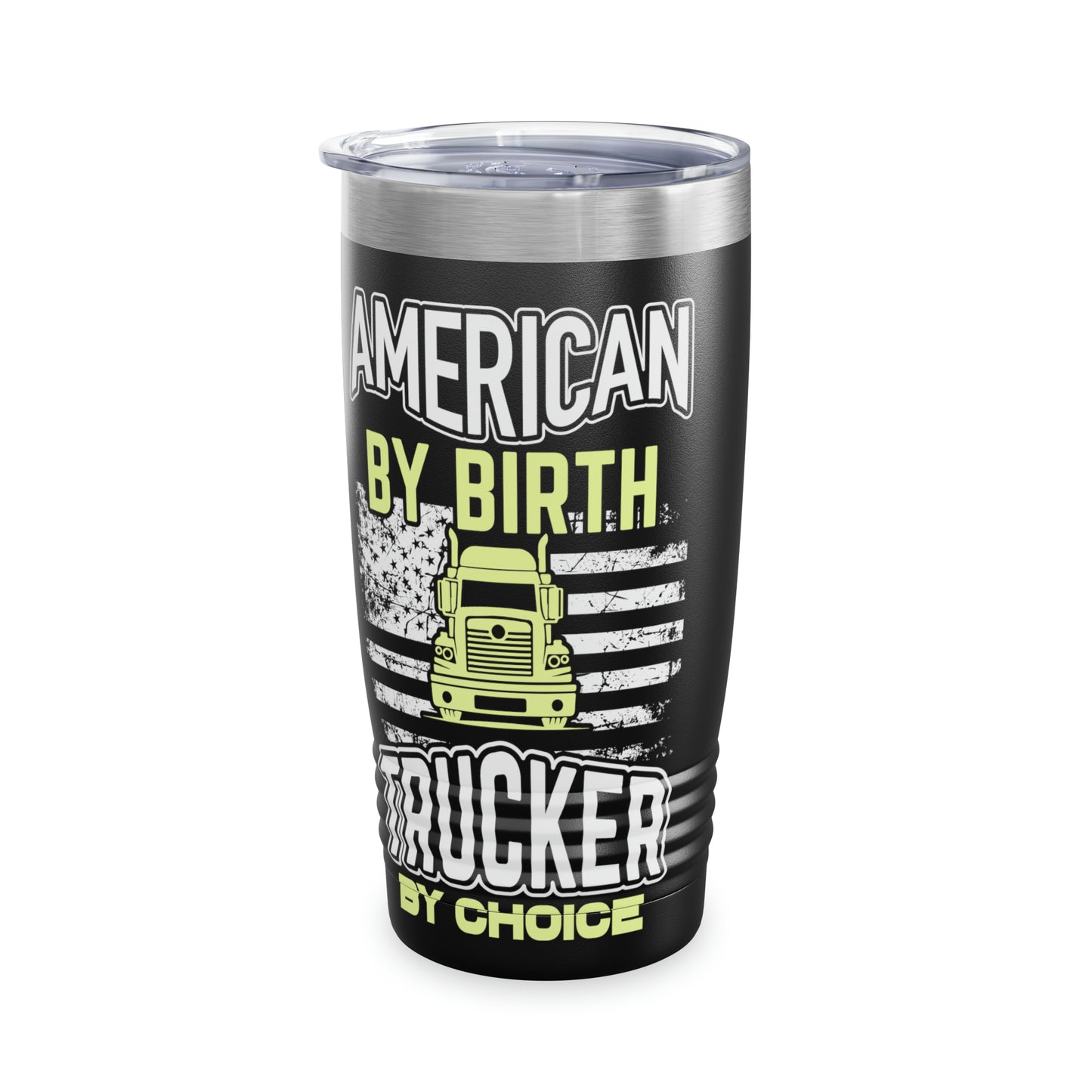 "American Trucker" Tumbler - Weave Got Gifts - Unique Gifts You Won’t Find Anywhere Else!