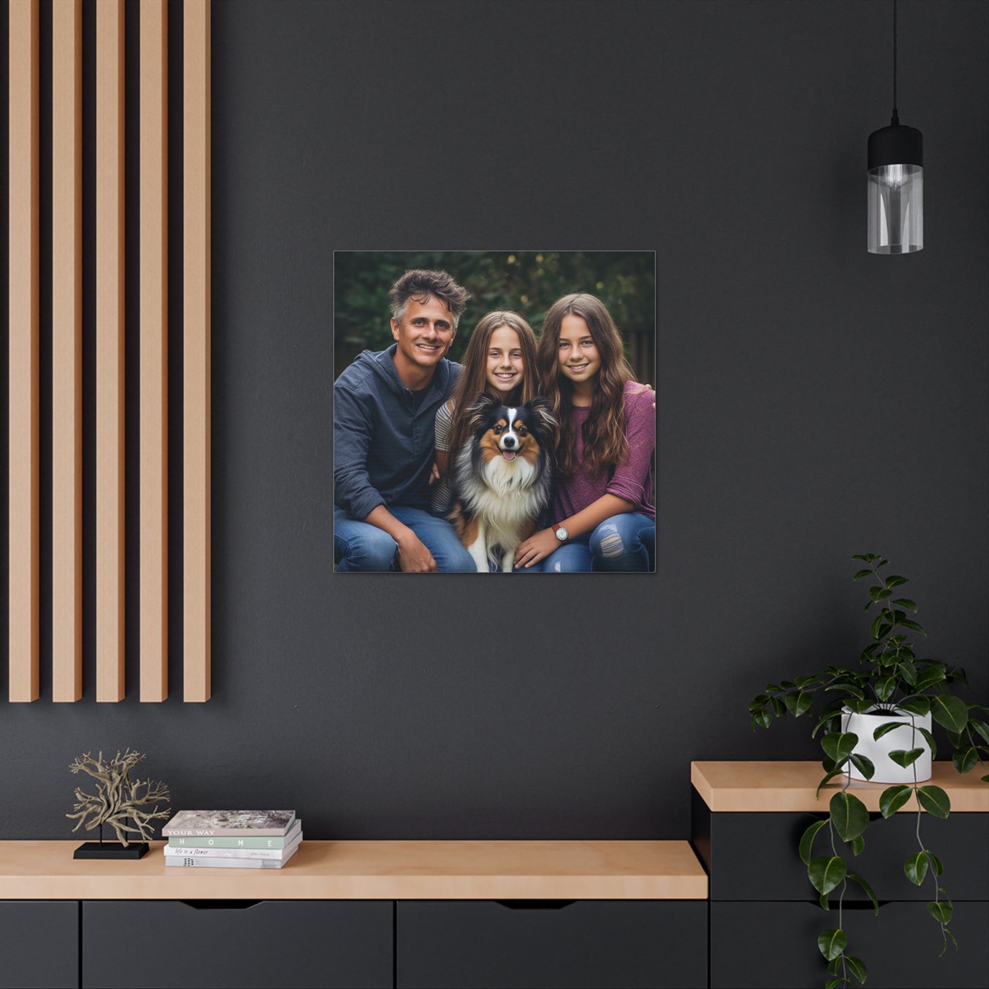 "Family Photo" Custom Wall Art - Weave Got Gifts - Unique Gifts You Won’t Find Anywhere Else!