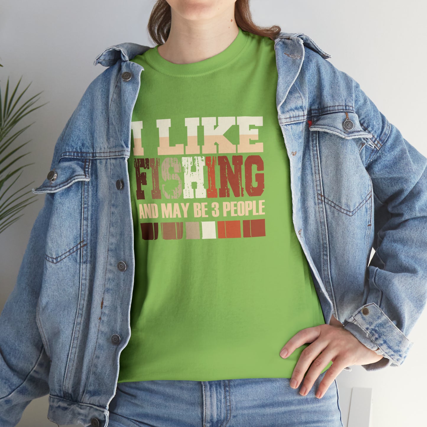 "I Like Fishing & Like 3 People" T-Shirt - Weave Got Gifts - Unique Gifts You Won’t Find Anywhere Else!