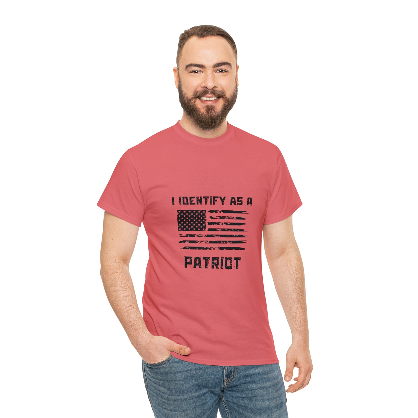 'I Identify As A Patriot" T-Shirt - Weave Got Gifts - Unique Gifts You Won’t Find Anywhere Else!