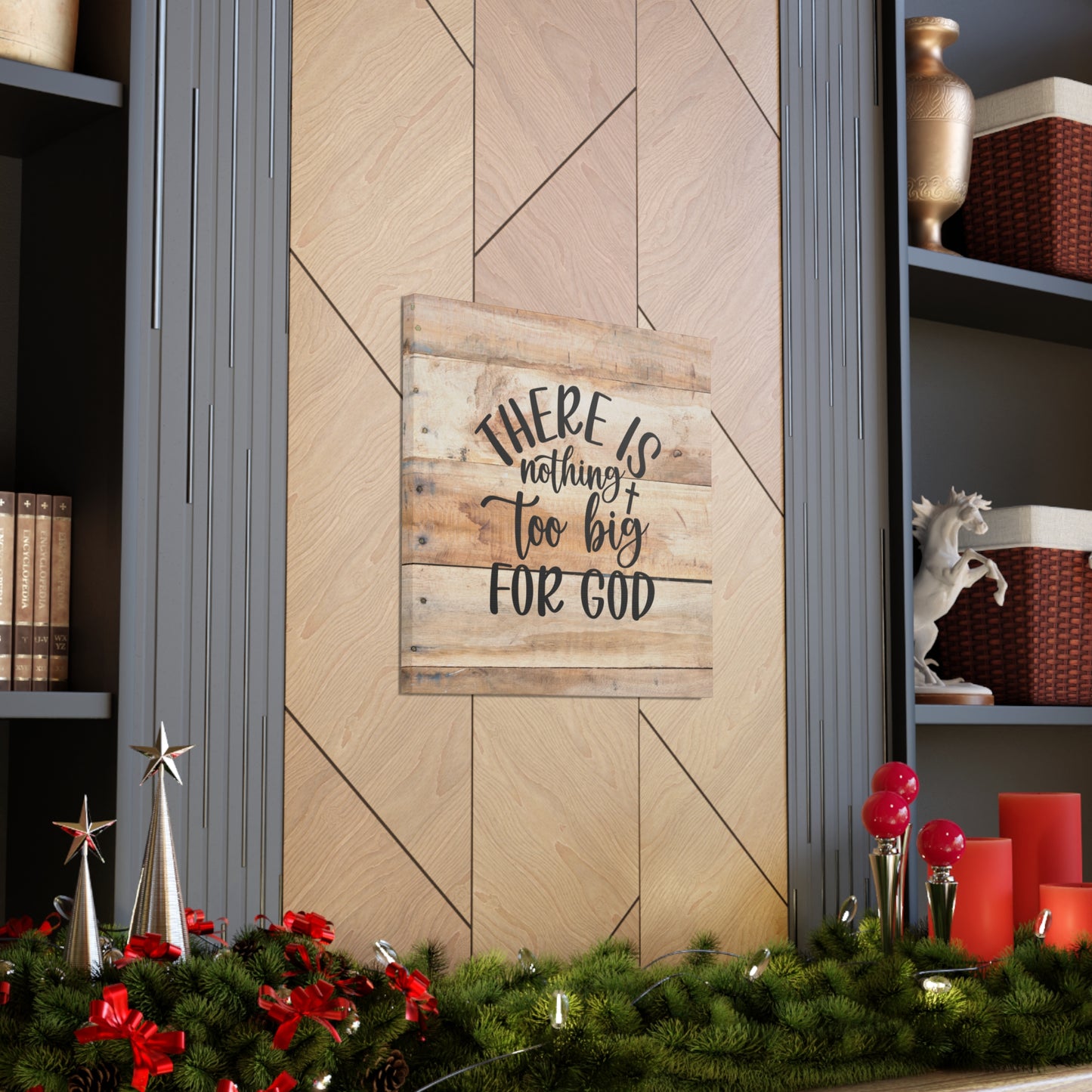 "There Is Nothing Too Big For God" Wall Art - Weave Got Gifts - Unique Gifts You Won’t Find Anywhere Else!