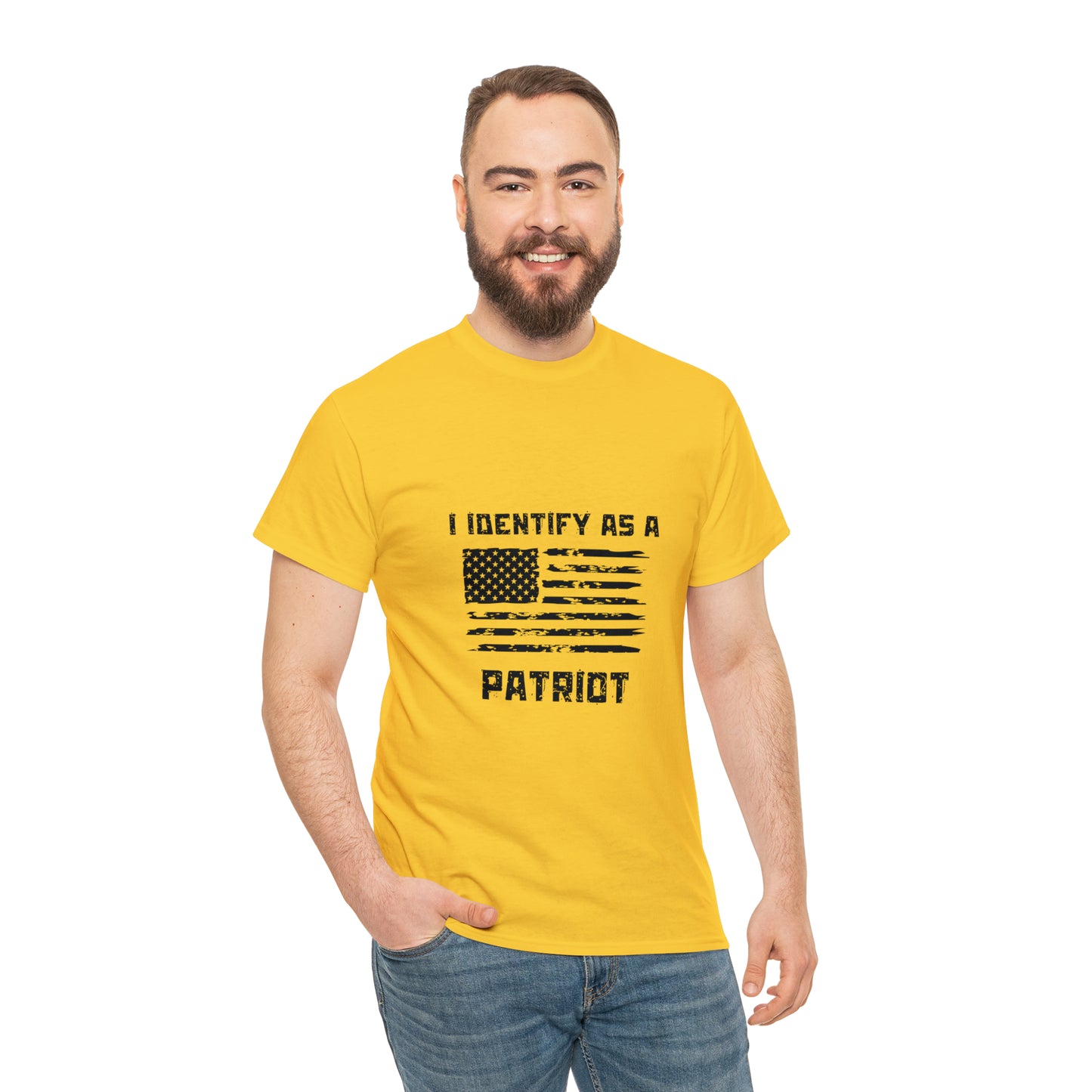 'I Identify As A Patriot" T-Shirt - Weave Got Gifts - Unique Gifts You Won’t Find Anywhere Else!