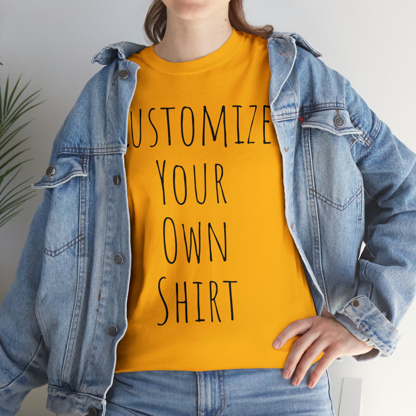 Create Your Own Shirt (Black Font) - Weave Got Gifts - Unique Gifts You Won’t Find Anywhere Else!