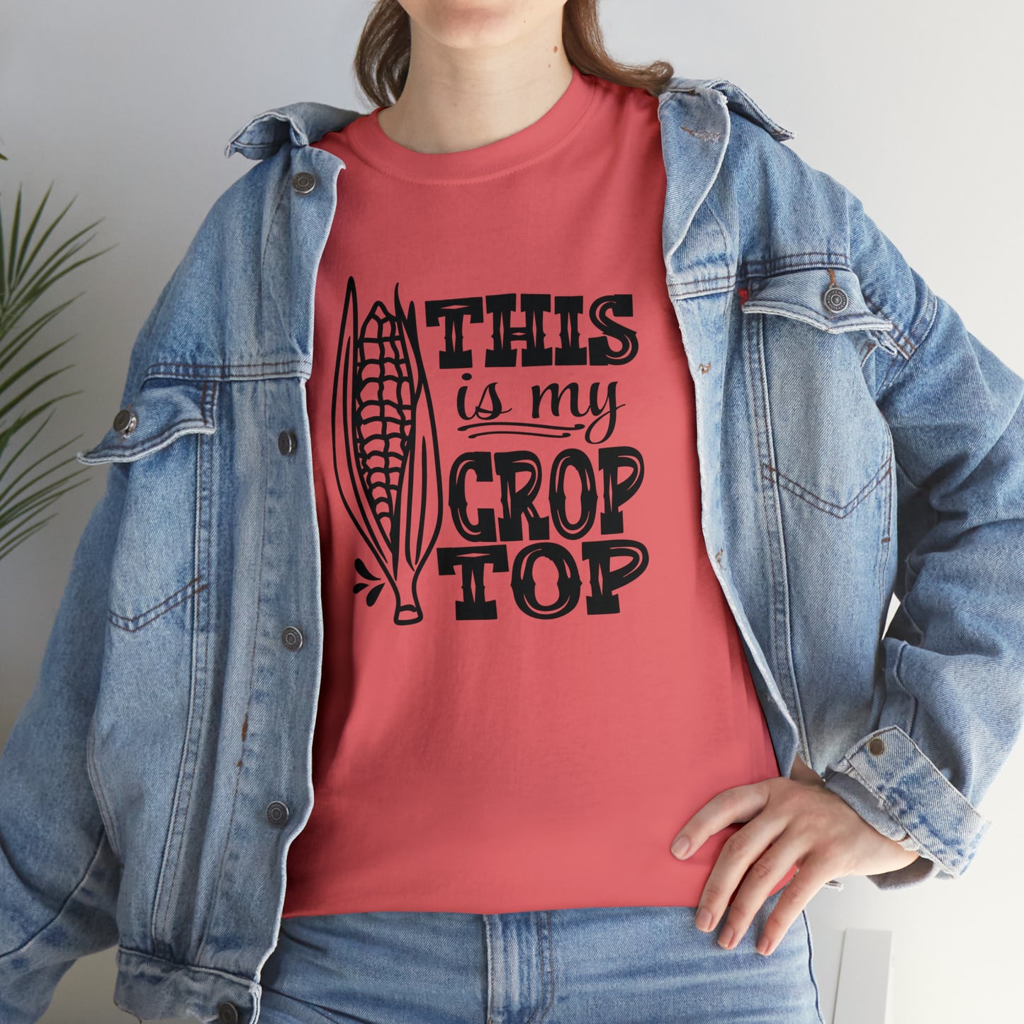 "This Is My Crop Top" T-Shirt - Weave Got Gifts - Unique Gifts You Won’t Find Anywhere Else!