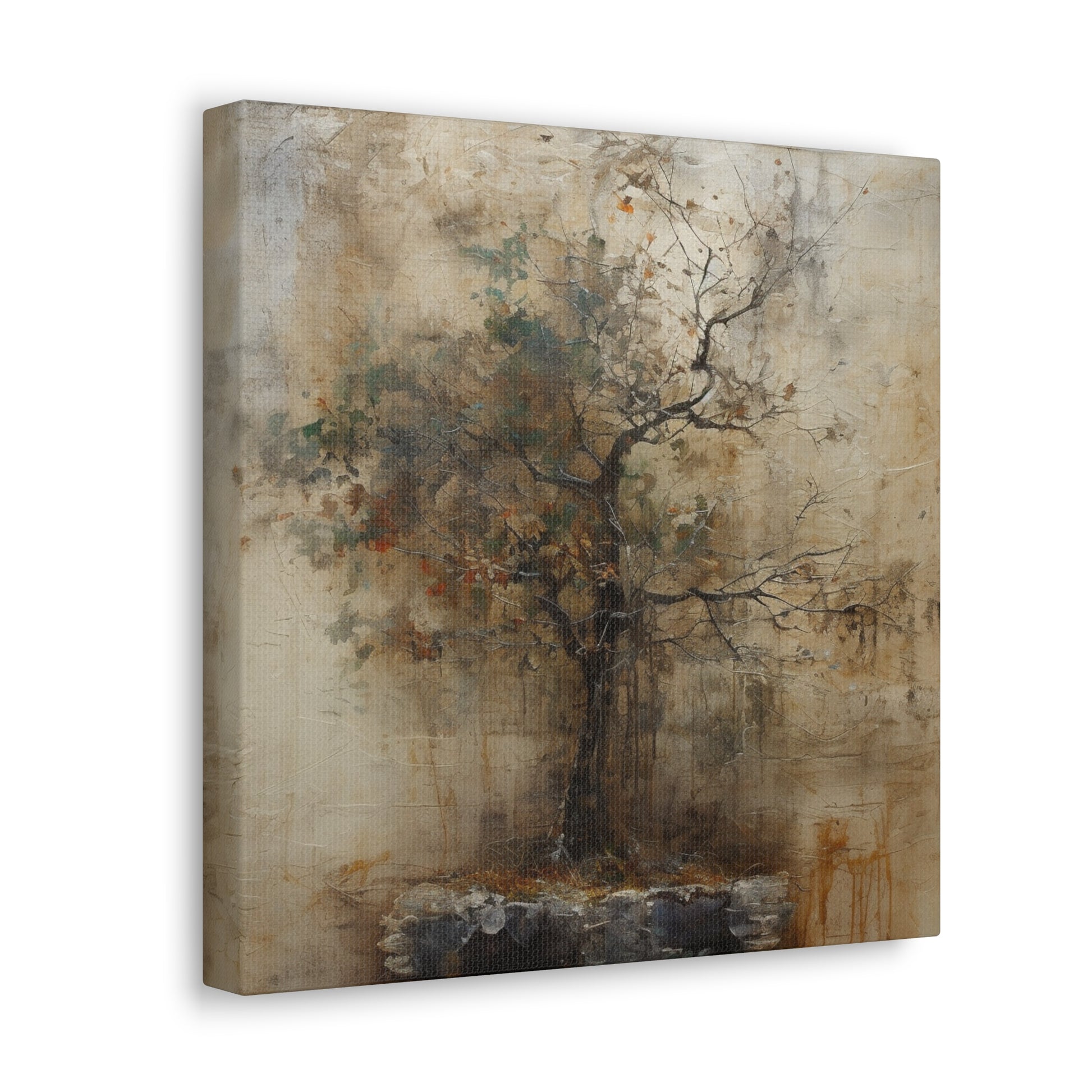 "Wabi Sabi Tree Painting" Wall Art - Weave Got Gifts - Unique Gifts You Won’t Find Anywhere Else!