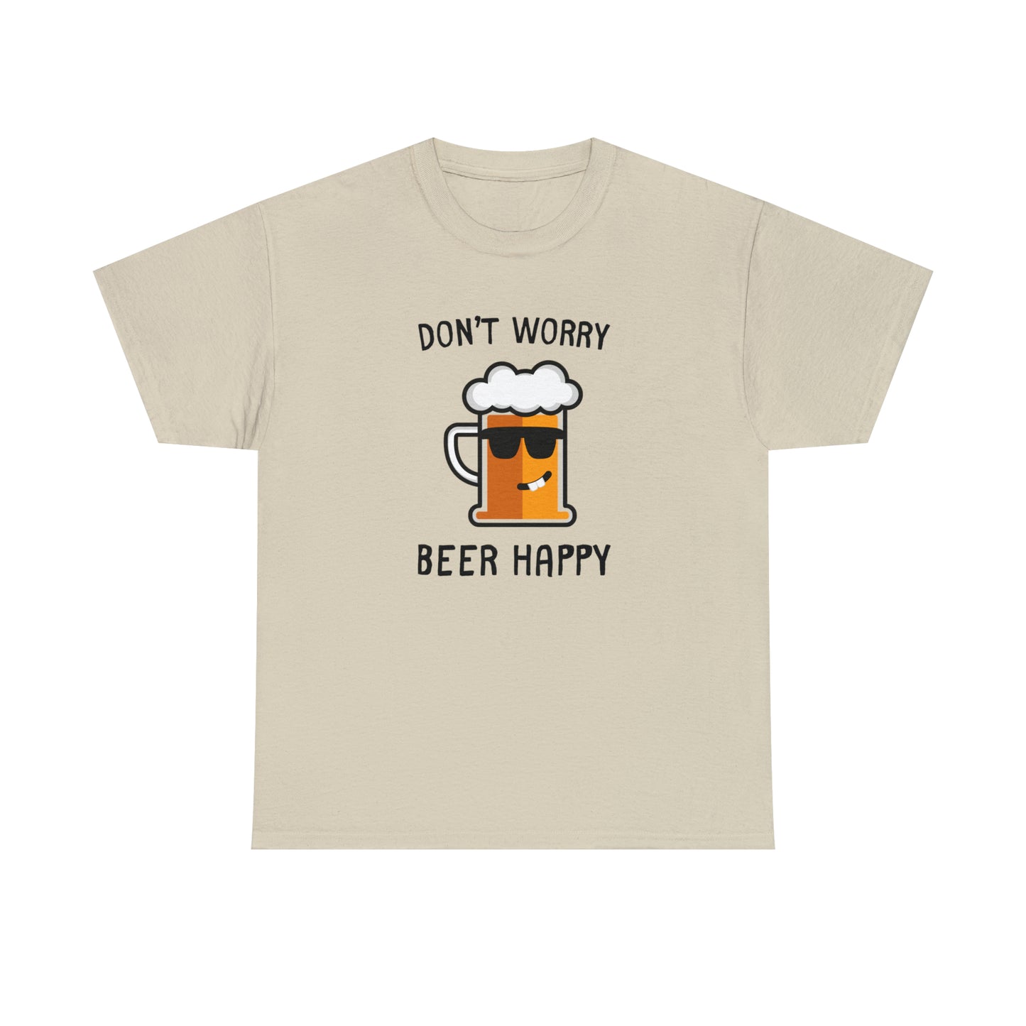 "Don't Worry, Beer Happy" T-Shirt - Weave Got Gifts - Unique Gifts You Won’t Find Anywhere Else!