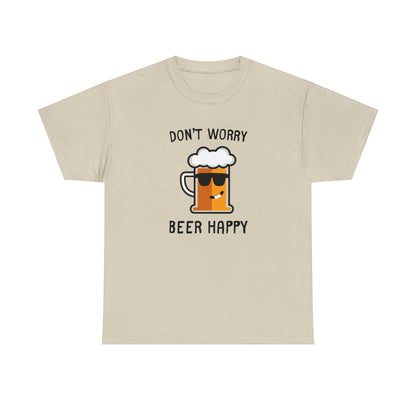 Funny beer t-shirt with beer mug graphic
