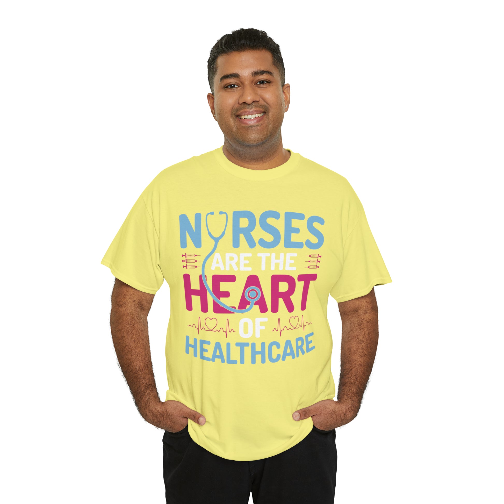 "Nurses Are The Heart Of Healthcare" T-Shirt - Weave Got Gifts - Unique Gifts You Won’t Find Anywhere Else!