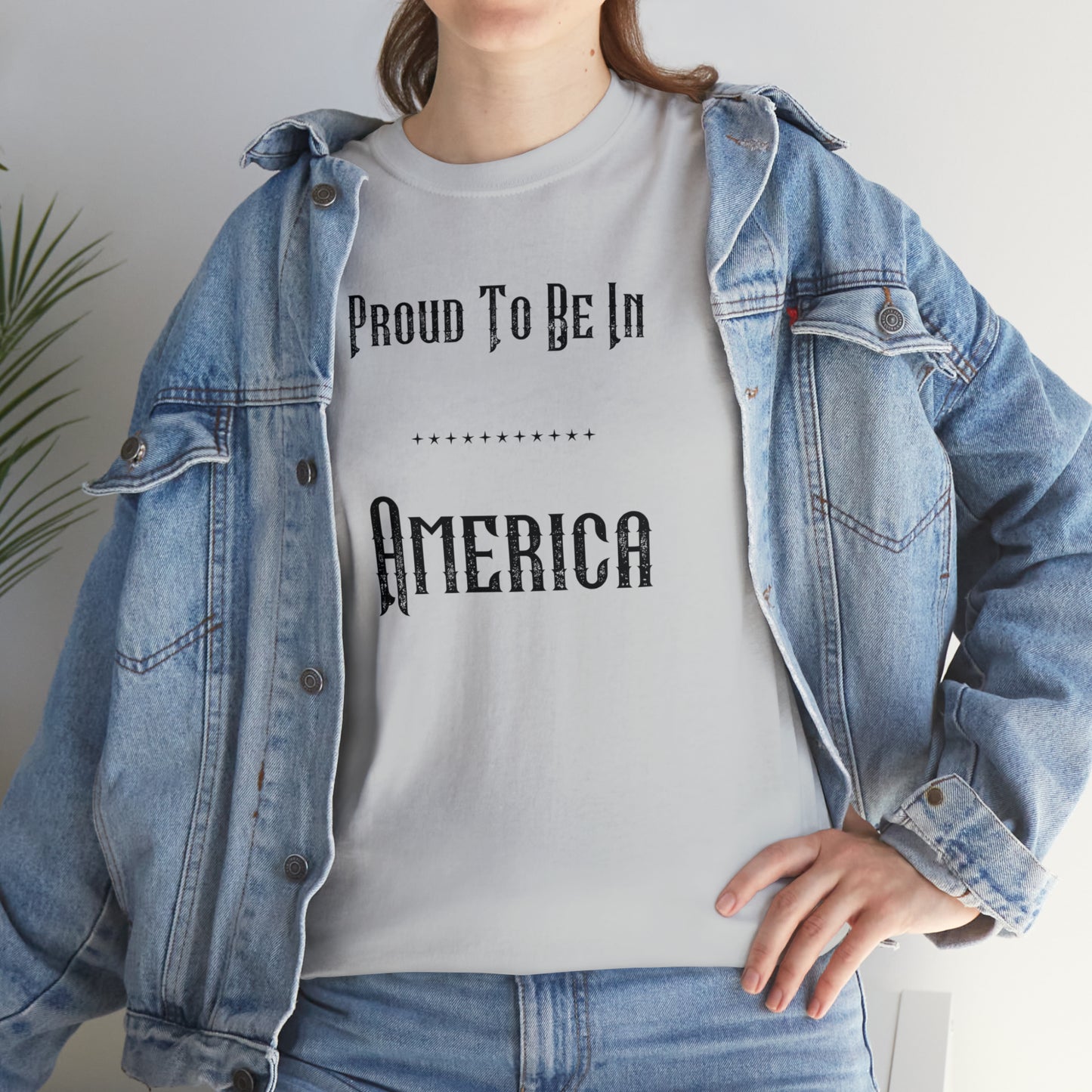 "Proud To Be In America" T-Shirt - Weave Got Gifts - Unique Gifts You Won’t Find Anywhere Else!