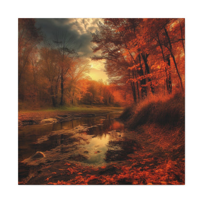 "Sunset Forest" Canvas Wall Art - Weave Got Gifts - Unique Gifts You Won’t Find Anywhere Else!